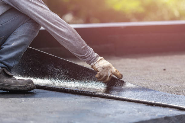Professional Interior Drainage System technician working in Wareham Center, MA